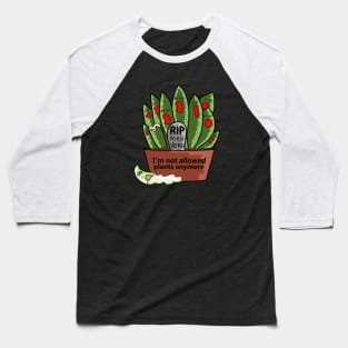 Plant Killer Baseball T-Shirt